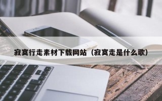 梧州寂寞行走素材下载网站（寂寞走是什么歌）